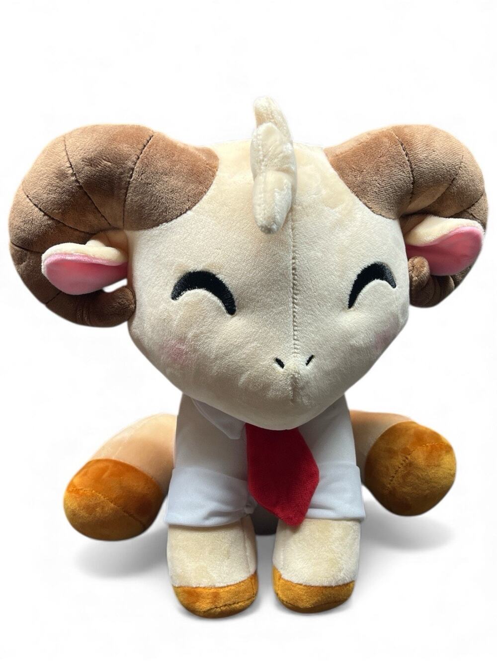 YouTooz Ram Plush Toy w/ Red Tie – Collectible Goat Figure – Cute & Rare